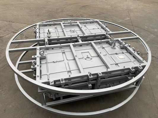 250L περιστροφική 6061T6 φόρμα επιπλεόντων σωμάτων που τρέχει σε 3,5 μέτρα μηχανών