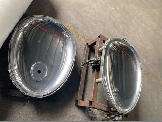 Έξοχη φόρμα αργιλίου σχήματος A356 6061t6 Shinny τελειωμένη επιφάνεια πλαστική περιστροφική