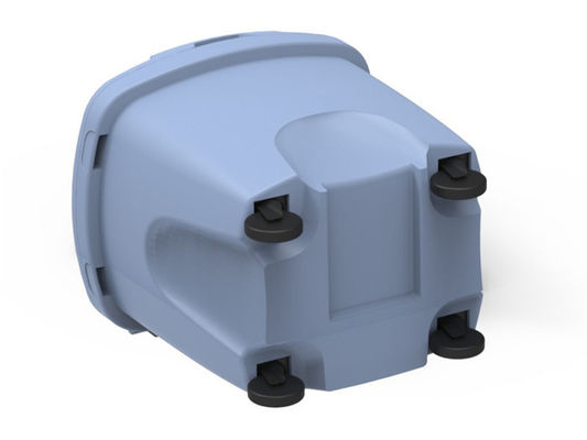 LLDPE Rotational Molding Products 150L Κάδος απορριμμάτων με καπάκι ενός τοίχου Αντίσταση στη φθορά